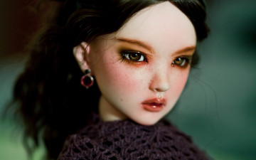 Картинка разное игрушки карие глаза doll bjd кукла