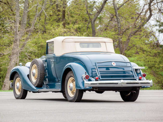 Обои картинки фото автомобили, packard, 1101-719, roadster, coupe, eight, 1934г