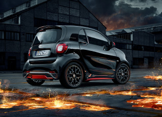 Картинка автомобили smart 2016г c453 fortwo brabus edition urbanlava coupе