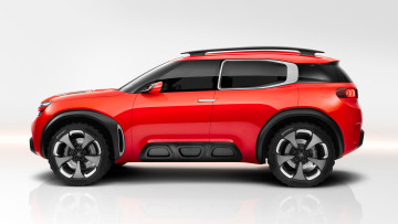 Картинка citroen+aircross+concept+2015 автомобили citroen ds 2015 concept aircross красный графика внедорожник кроссовер