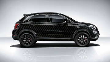 обоя fiat 500 x concept 2015, автомобили, fiat, кроссовер, внедорожник, 2015, black, concept, 500, x