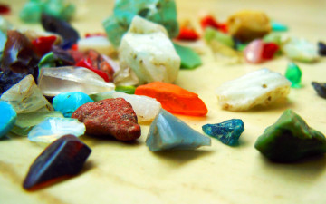 обоя разное, ракушки,  кораллы,  декоративные и spa-камни, разноцветные, камешки