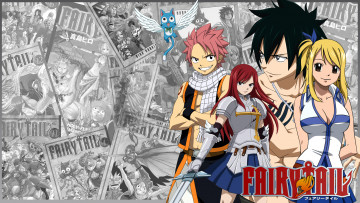 Картинка аниме fairy+tail хвост феи