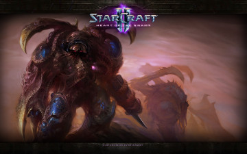 обоя видео игры, starcraft ii,  heart of the swarm, игра, стратегия, starcraft, 2, heart, of, the, swarm