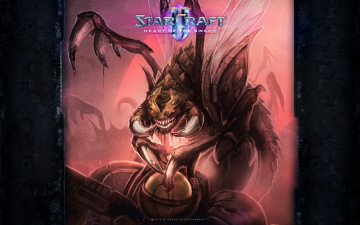 обоя видео игры, starcraft ii,  heart of the swarm, starcraft, 2, игра, heart, of, the, swarm, стратегия