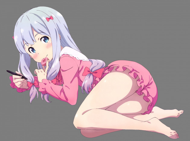 Обои картинки фото аниме, eromanga-sensei, izumi, sagiri