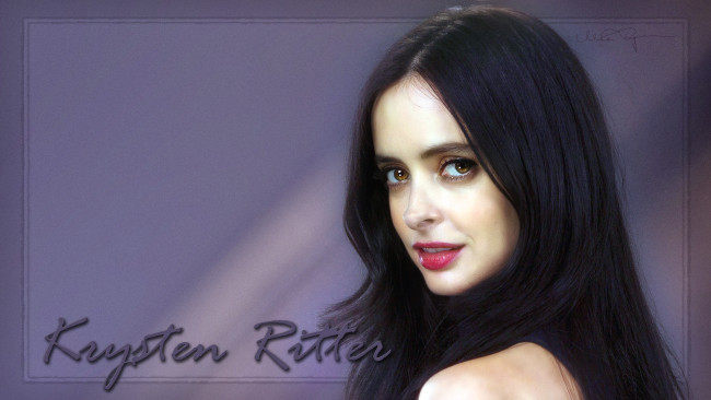 Обои картинки фото krysten ritter, девушки, актриса