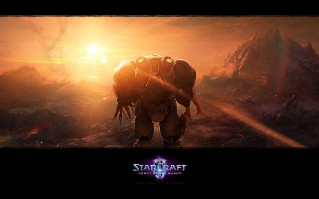 Обои картинки фото видео игры, starcraft ii,  heart of the swarm, heart, of, the, swarm, starcraft, 2, игра, стратегия