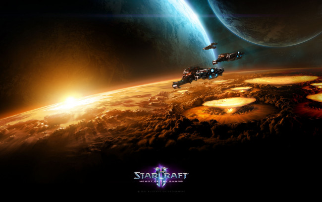 Обои картинки фото видео игры, starcraft ii,  heart of the swarm, heart, of, the, swarm, starcraft, 2, игра, стратегия