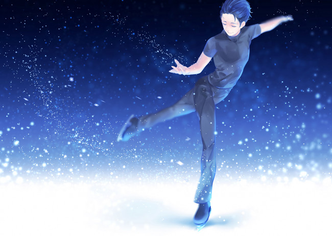 Обои картинки фото аниме, yuri on ice, юри