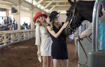 Картинка кино+фильмы 90210 девушки скачки блондинки лошадь шляпы беверли хилз