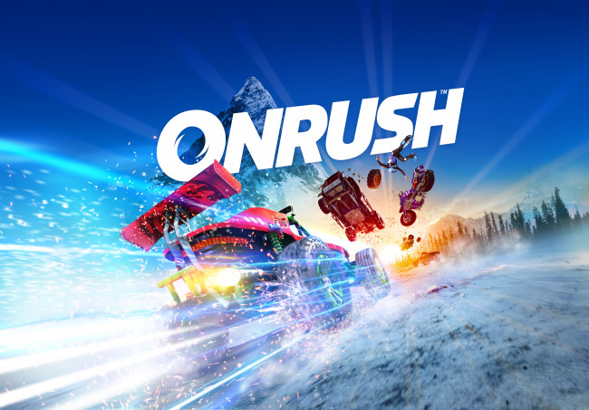 Обои картинки фото onrush  2018, видео игры, onrush, видеоигры, 2018, постер, гоночная, игра, codemasters