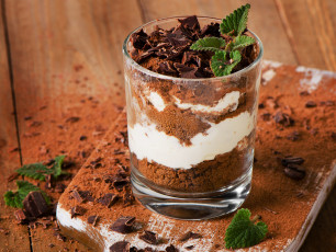 Картинка еда мороженое +десерты какао шоколад десерт мята