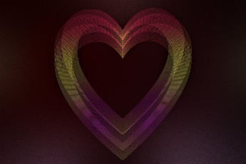 обоя векторная графика, сердечки , hearts, сердечко