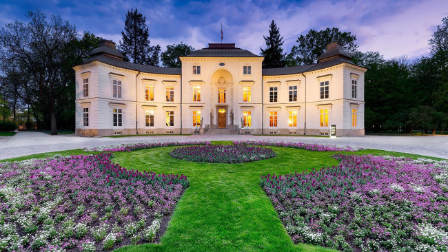 Обои картинки фото the myslewicki palace, города, варшава , польша, the, myslewicki, palace