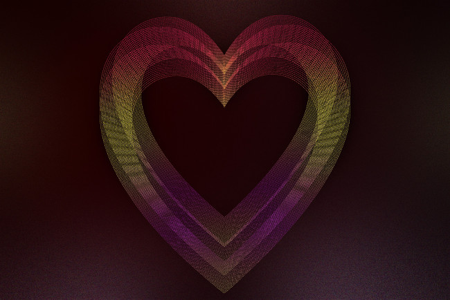 Обои картинки фото векторная графика, сердечки , hearts, сердечко
