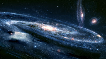 Картинка космос арт галактики