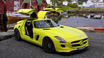 Картинка mercedes sls автомобили benz daimler ag германия