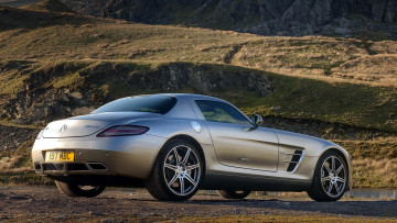 Картинка mercedes sls автомобили benz германия daimler ag