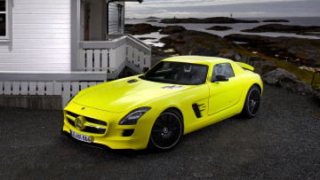 Картинка mercedes sls автомобили benz германия daimler ag