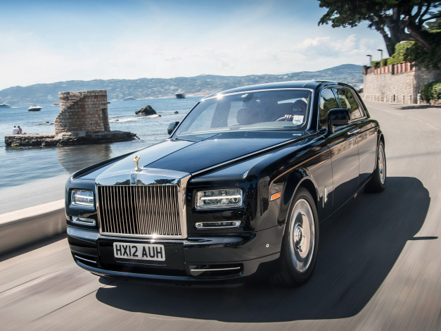 Обои картинки фото rolls, royce, phantom, автомобили, класс-люкс, великобритания, rolls-royce, motor, cars, ltd