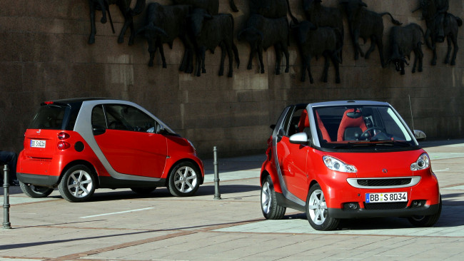 Обои картинки фото smart, автомобили, особо, daimler, ag, германия, малый, класс