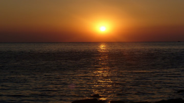 Картинка природа восходы закаты закат море