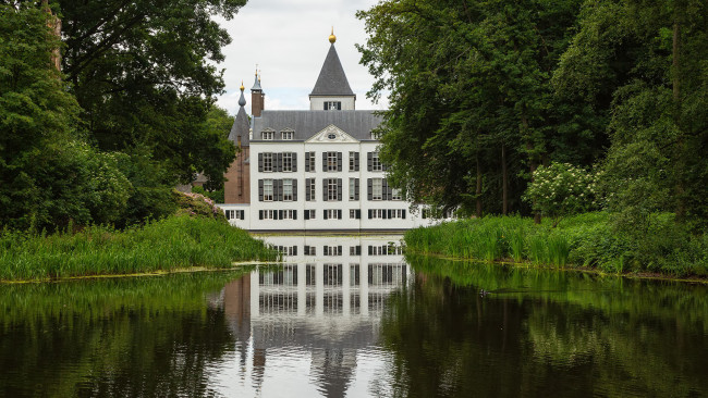 Обои картинки фото renswoude castle, города, замки нидерландов, renswoude, castle