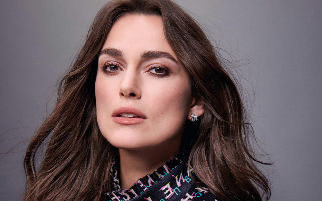 Обои картинки фото девушки, keira knightley, лицо, актриса, шатенка