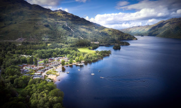 Картинка loch+lomond scotland города -+пейзажи loch lomond