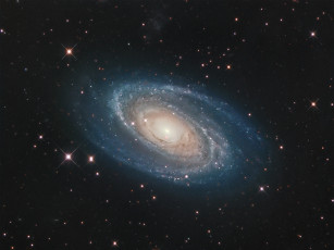 Картинка галактика m81 космос галактики туманности