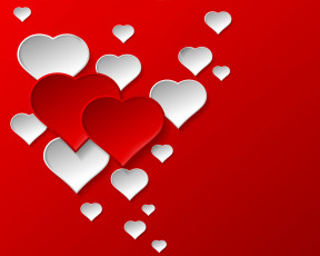 обоя праздничные, день святого валентина,  сердечки,  любовь, valentines, romantic, красные, сердечки, любовь, фон, design, hearts