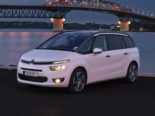 Картинка автомобили citroen grand citroеn picasso c4 светлый 2014г au-spec