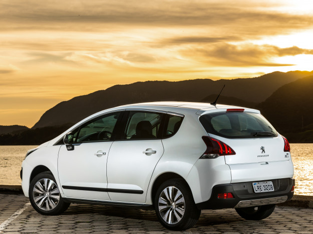 Обои картинки фото автомобили, peugeot, светлый, 2013г, 3008