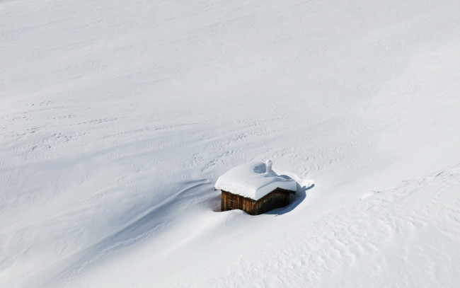 Обои картинки фото природа, зима, дом, снег