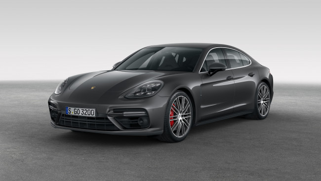 Обои картинки фото автомобили, porsche, panamera, turbo, 2016г