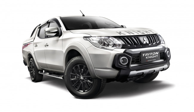 Обои картинки фото автомобили, mitsubishi, triton, knight, edition, double, cab, 2016г