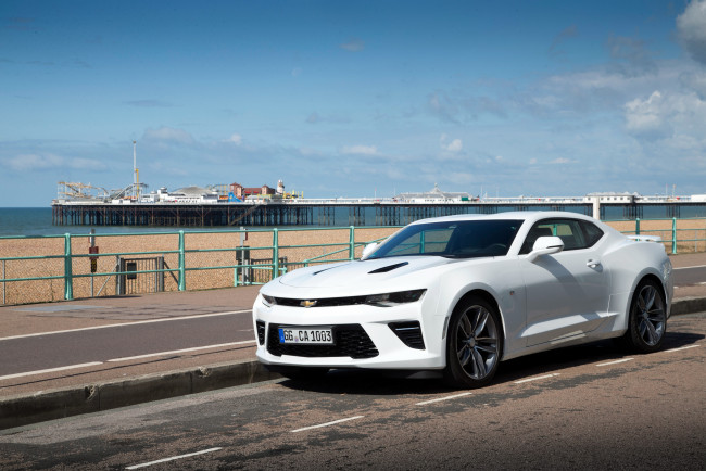 Обои картинки фото автомобили, camaro, chevrolet, 2016г, eu-spec