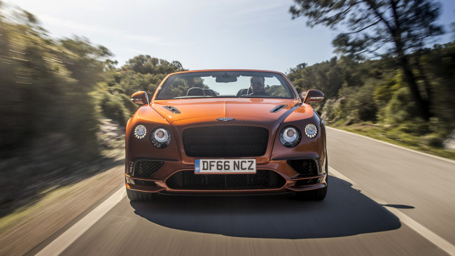 Обои картинки фото bentley continental gt supersports convertible 2018, автомобили, bentley, 2018, convertible, continental, supersports, gt