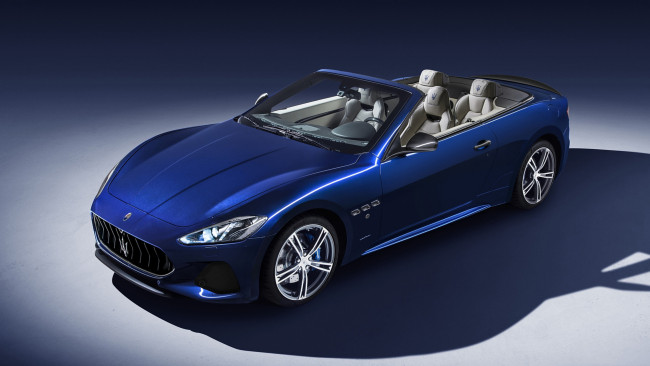 Обои картинки фото maserati grancabrio 2018, автомобили, maserati, 2018, grancabrio