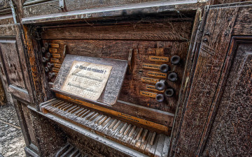 обоя музыка, -музыкальные инструменты, клавиши, орган