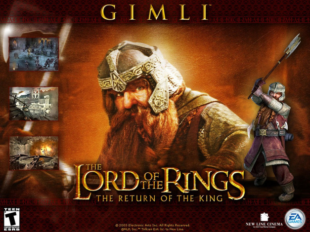 Обои картинки фото видео, игры, the, lord, of, rings, return, king