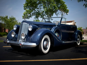 Картинка packard super eight convertible victoria автомобили