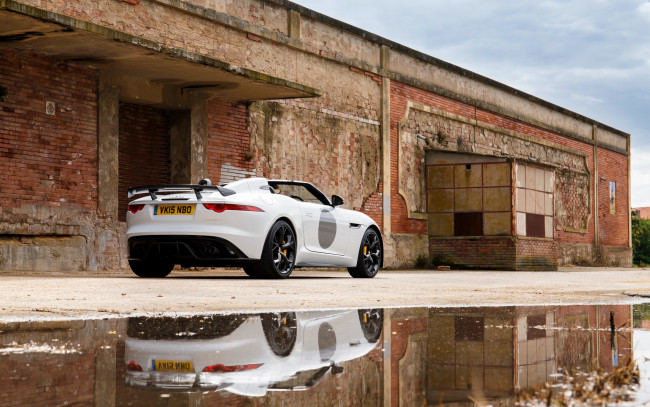 Обои картинки фото автомобили, jaguar, ягуар, uk-spec, project, 7, f-type, 2014