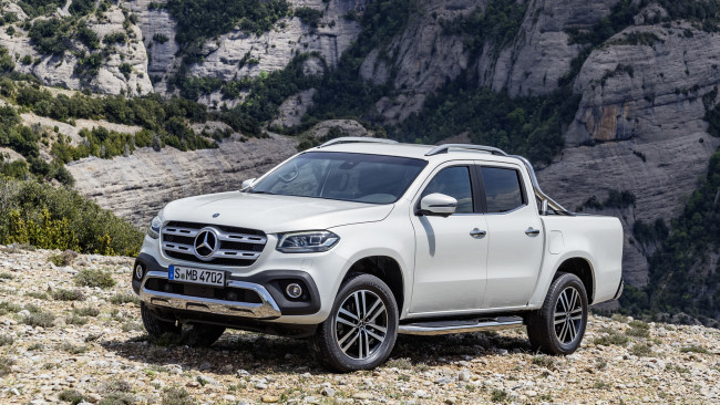 Обои картинки фото mercedes-benz x-class pickup line power 2018, автомобили, mercedes-benz, pickup, x-class, line, power, 2018