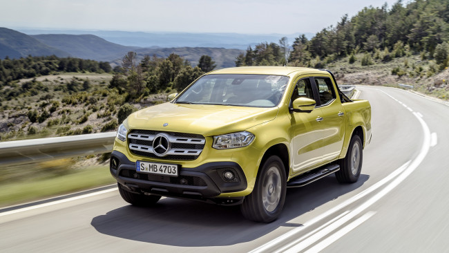 Обои картинки фото mercedes-benz x-class pickup line power 2018, автомобили, mercedes-benz, x-class, 2018, power, line, pickup