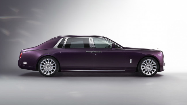 Обои картинки фото rolls-royce phantom ewb 2018, автомобили, rolls-royce, ewb, 2018, phantom