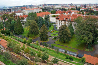Картинка города прага+ Чехия панорама