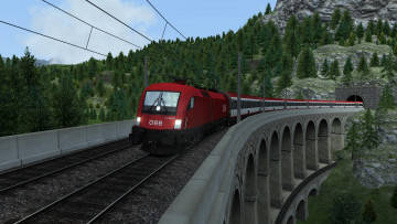 Картинка техника 3d вагоны поезд