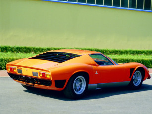 обоя lamborghini, miura, jota, автомобили